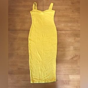 Naked Wardrobe NW midi, size small, bright yellow,